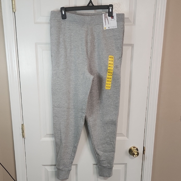 Champion Gray Joggers with Relaxed Fit and Elastic Waistband - Picture 1 of 4